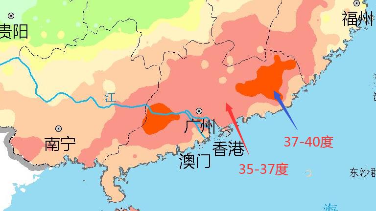 天气说 广东！新一轮气温“大转变”！广东下列地区的气温将升至40度