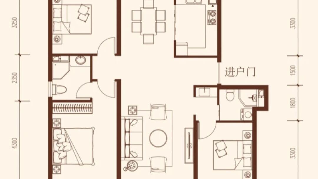 看他家花了一年自装的新房，全屋原木风，做开放式的厨房真羡慕！