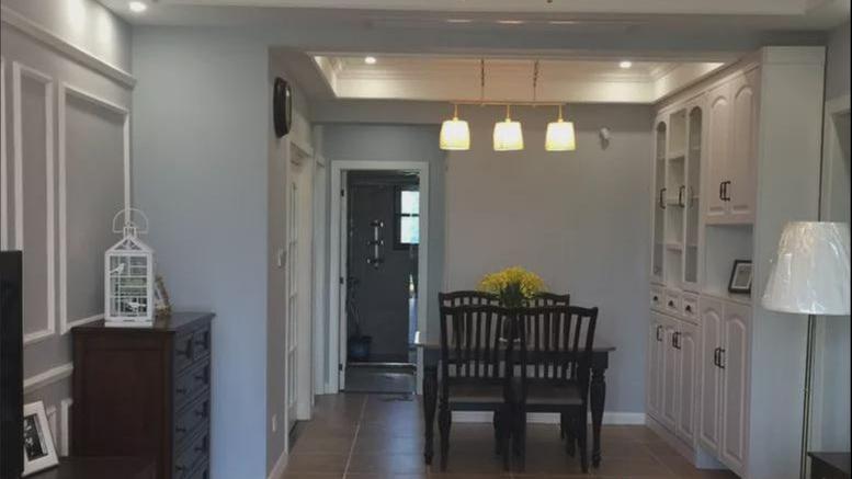 90平新房，现代混搭美式的装修花了12万，下个月初入住