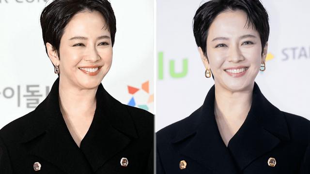 明星素颜 素颜也挡不住的美貌 怎么就被短发耽误了？