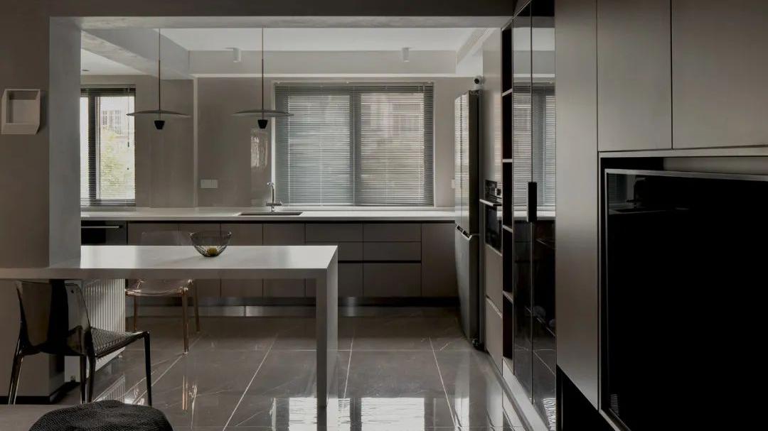 装修设计：90平LDK一体化现代简约两居