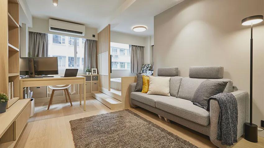 36㎡日式风小宅：不要因为忙碌，就忘记好好生活