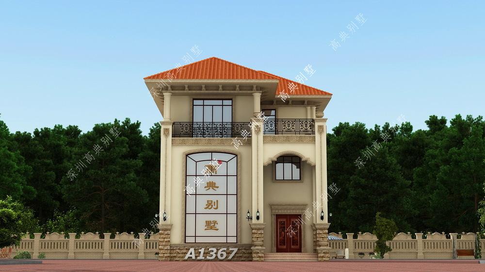 这款三层欧式别墅，外观精致，功能齐全。