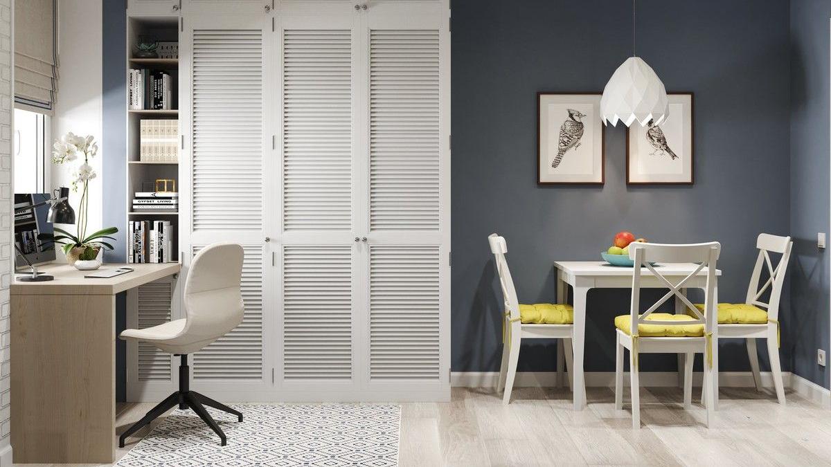 90后夫妻打拼5年提60㎡小房，一室两厅一厨一卫还带书房，满足了