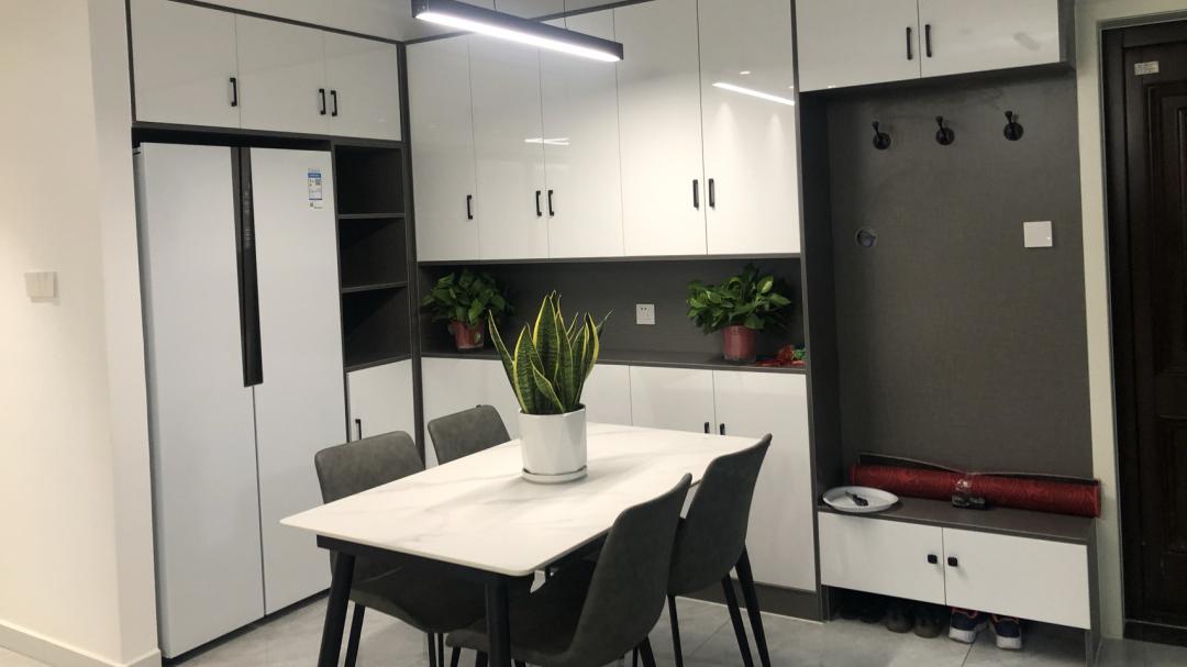 历时五个月终于乔迁入住，装修北欧风格，不做吊顶，全屋太满意了