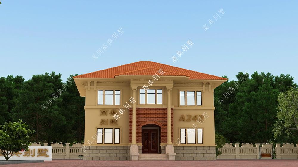 高档的欧式别墅，盖栋邻居羡慕极了，户型大气。