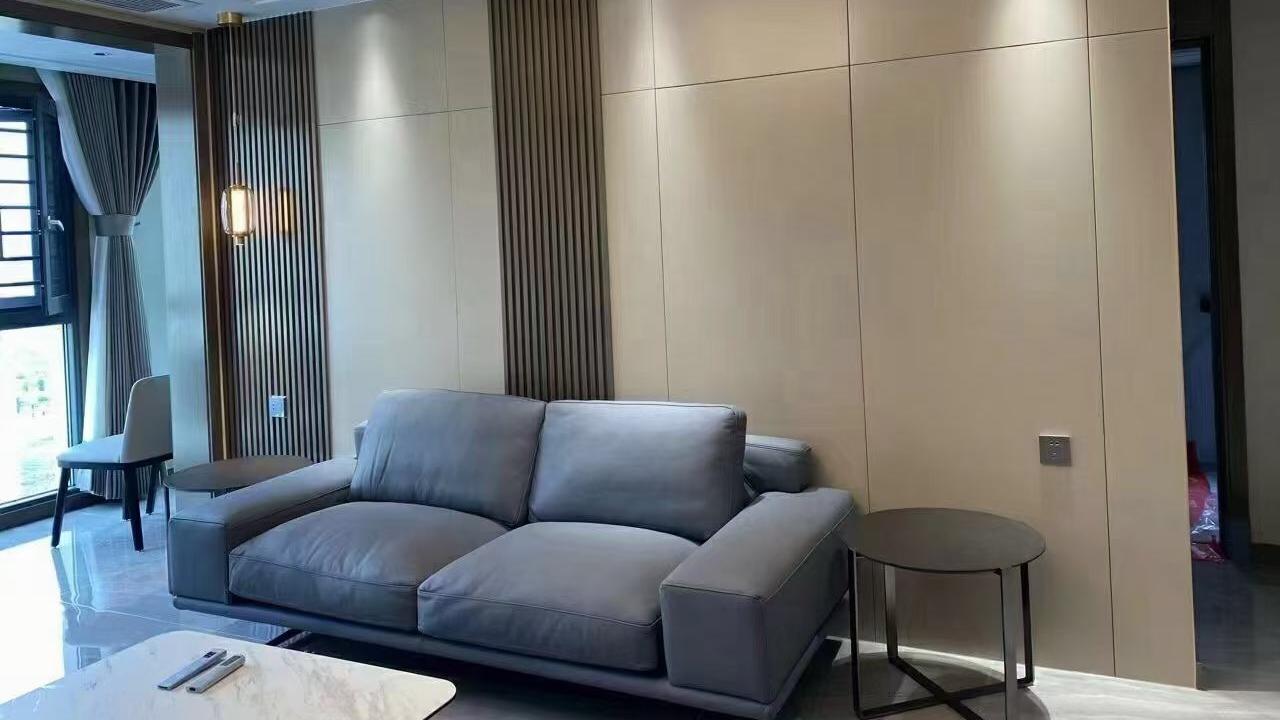 89㎡三口之家装修实景，恰到好处的轻奢，尽享舒适自然的生活