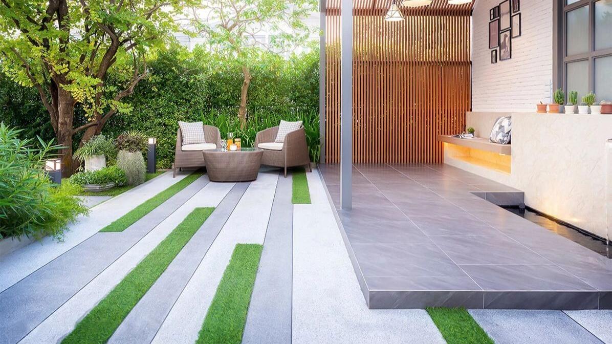 庭院设计：现代简约风庭院改造，在城市中感受惬意温馨的花园生活