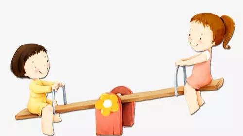 美国小学英语1  第5课 我的跷跷板