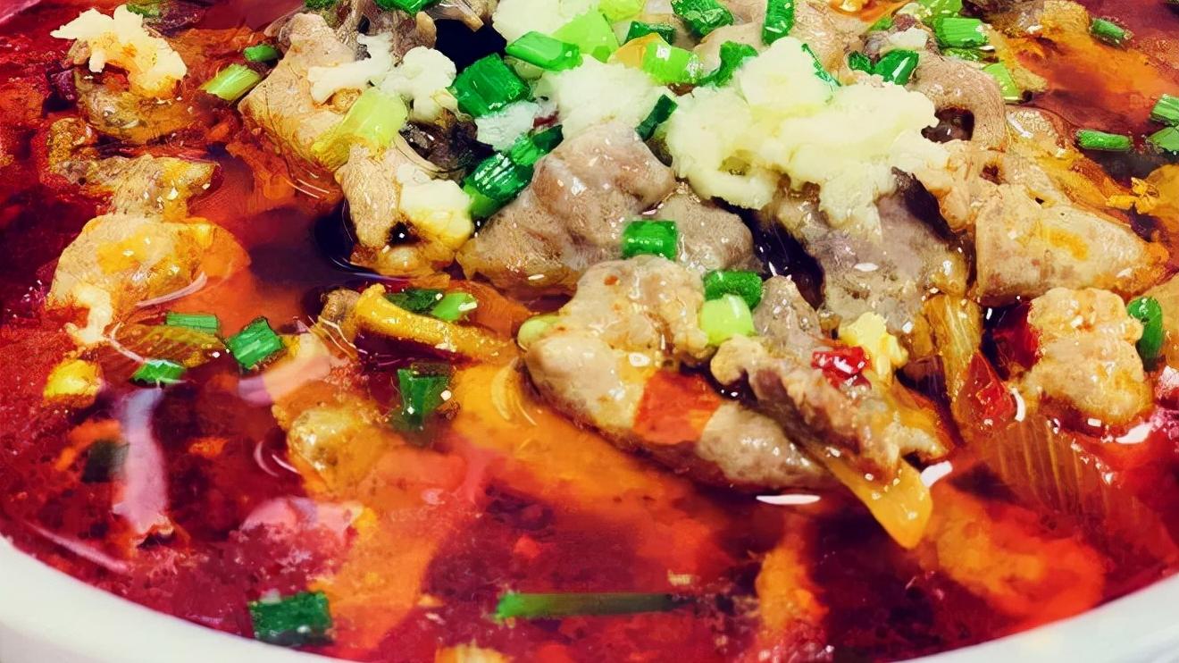 水煮肉片|家常菜谱|水煮肉片