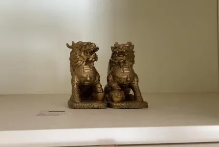 麟风水：家里小孩受到惊吓，想用对麒麟挡挡，如何摆放？