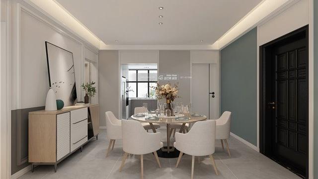 银海泊岸145m2北欧风格丨马卡龙的甜蜜邂逅，温馨到不想出门