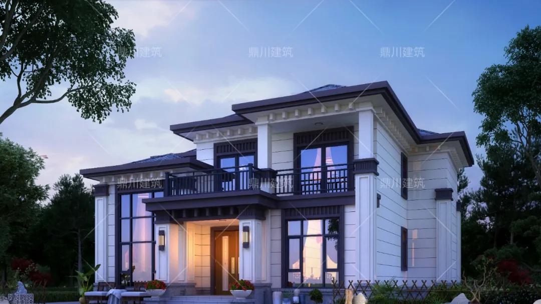 4款农村别墅，新中式风格，设计师推荐 ，这样建房流行一百年