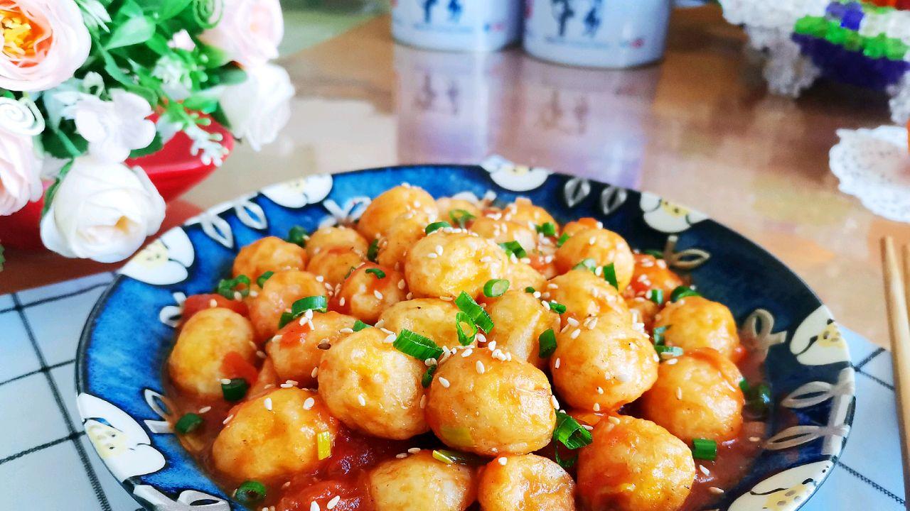 鹌鹑蛋|美味好吃，做法简单的茄汁虎皮鹌鹑蛋，一口一个，超下饭
