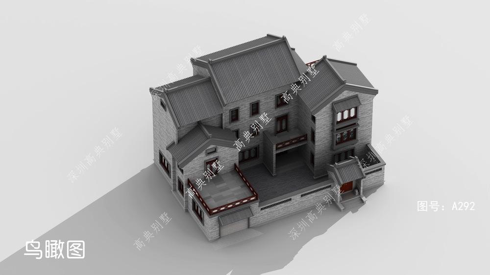 这款中式别墅设计，为大家精心挑选，富贵大气。