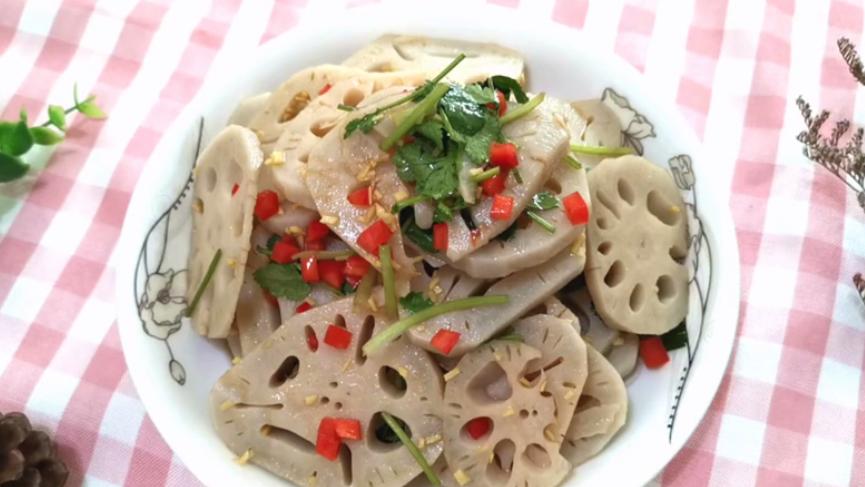 莲藕|简单的凉拌莲藕谁都会做，但是要做的好吃一定要注意这几点