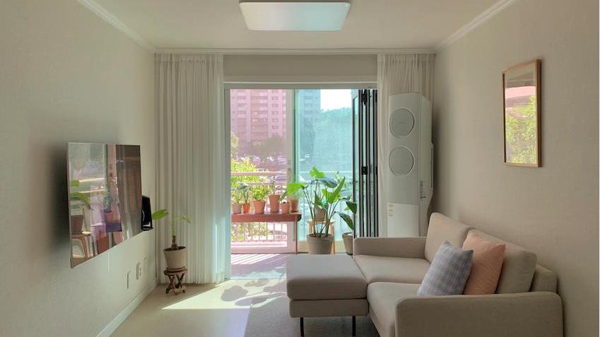 年轻人的装修，76㎡小户简约不复杂，做到颜值与实力并存真的不难