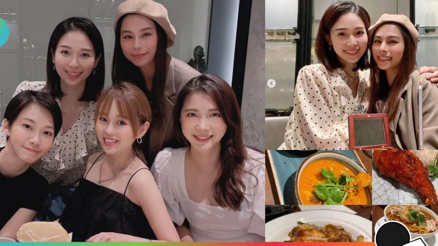 杨秀惠|大马女神帮齐聚香港！杨秀惠、林宣妤狂吃大马餐“讲着我们熟悉的语言”