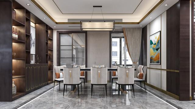 130㎡中式风屋子，实现高级品质需求