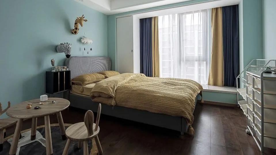 儿童房这样设计，颜值与实用共存，从小住到大都没问题！