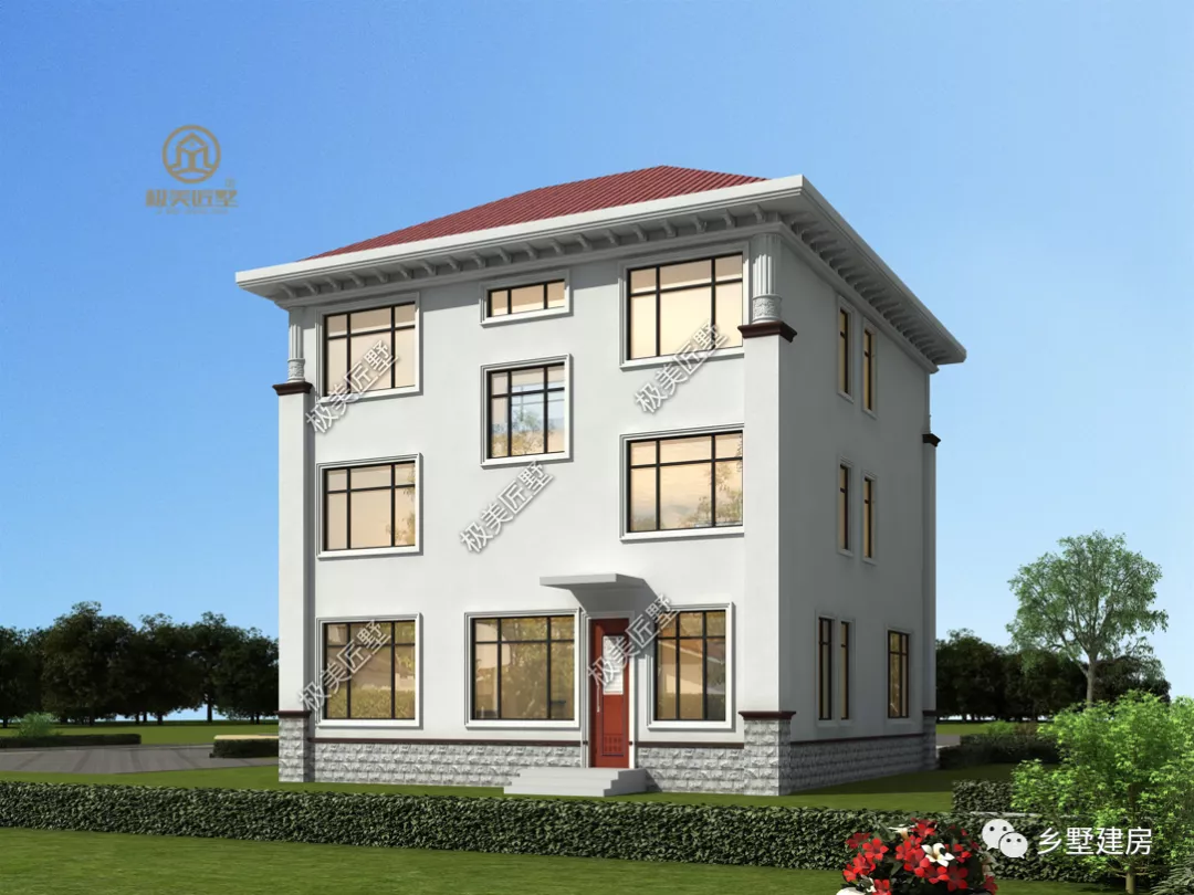 开间11米，带挑空设计的欧式豪宅，喜欢快快收藏！