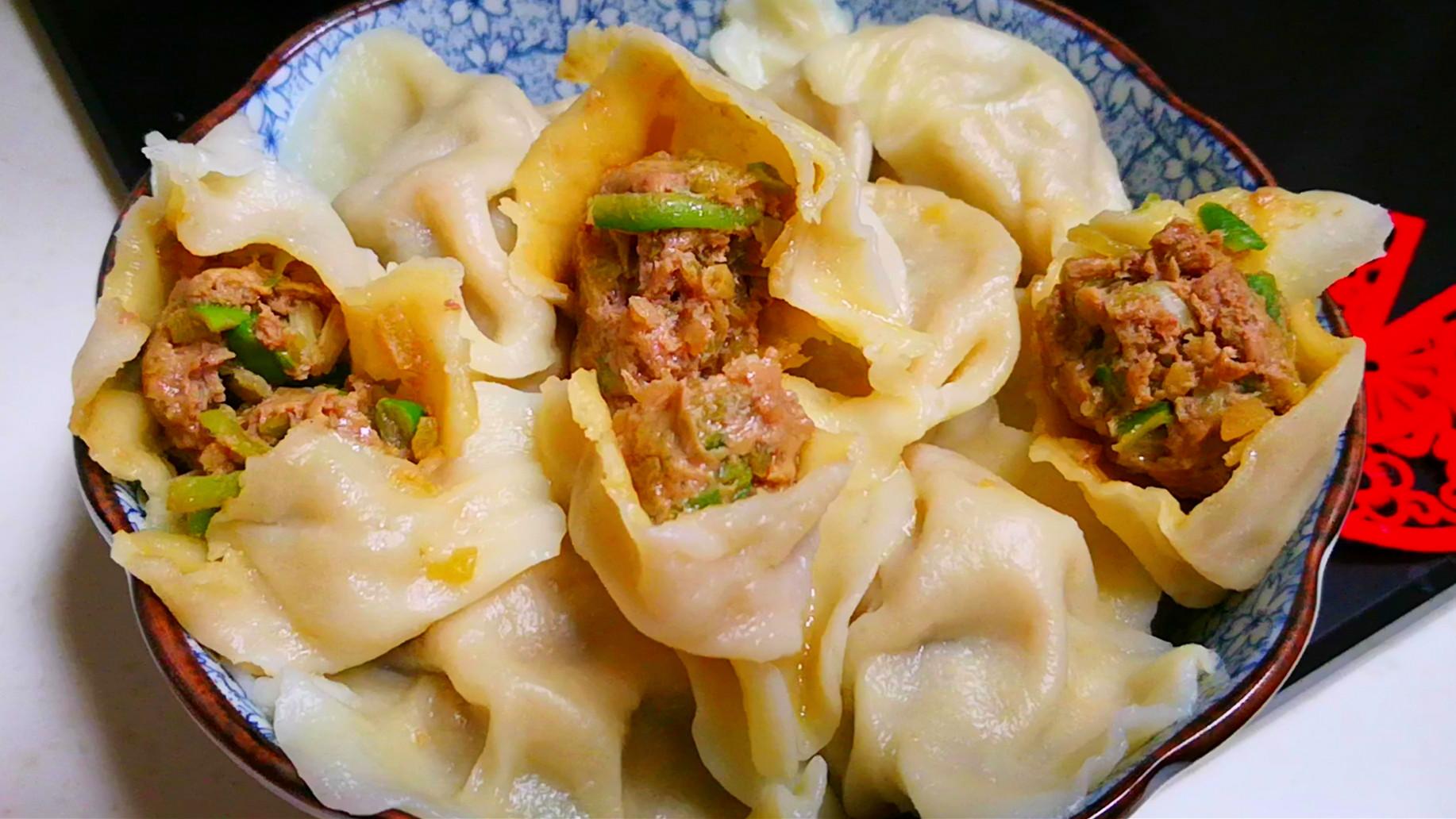 香椿|牛肉和萝卜包饺子，原来这么好吃，调馅有秘诀，比白菜猪肉饺子香