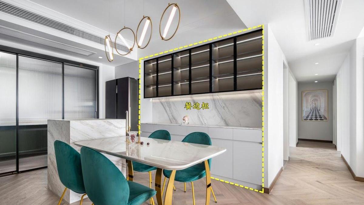 组合式餐边柜选“上下式”还是“左右式”？看完你就明白了！