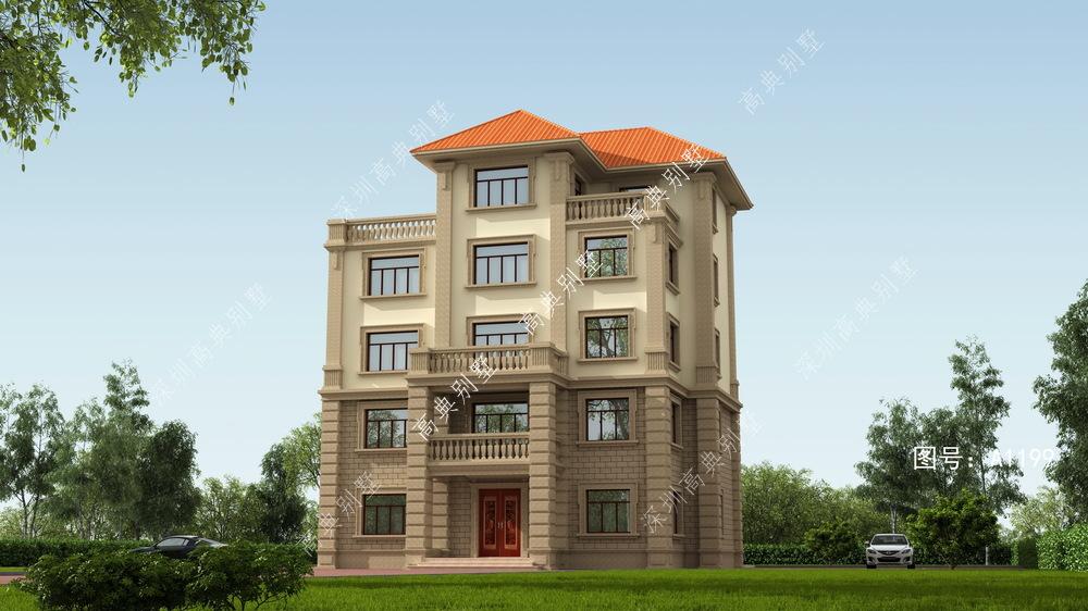 这款欧式别墅设计，生活娱乐两者兼顾，住进去很是舒服。