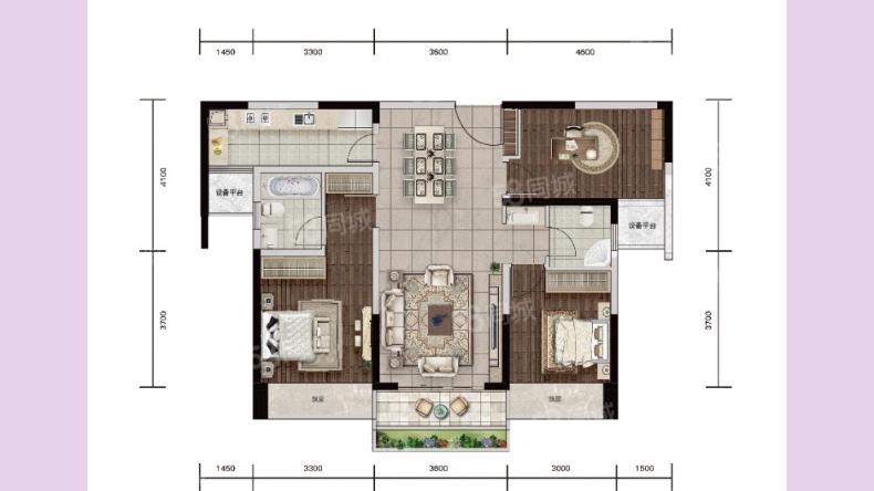 看她家准备要入住的新房，效果还不错，电视墙贴金属线条就很好看