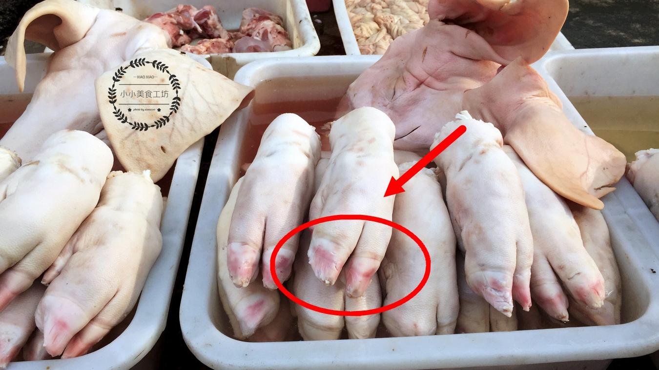 豆腐|买猪蹄时，要分清前蹄和后蹄，老屠夫：差别挺大，买错难吃浪费钱