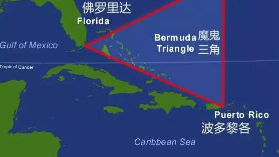 百慕大三角 谁能想起来，是谁让你知道百慕大这个地方的？