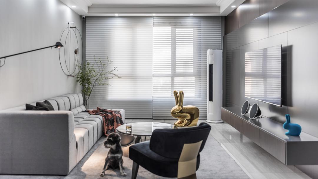 120平方米极简三居室，一花一草都不可或缺，彰显生活品质