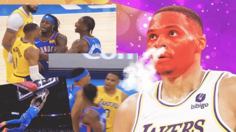 静静聊澸情 雷霆主帅谈威少被驱逐：贝兹利扣篮不是完美方式 我承担所有责任