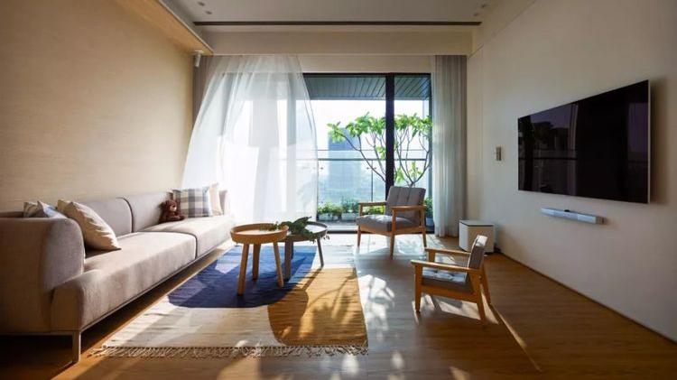 原木与绿植打造170㎡北欧原木风，巧用绿植，一不小心美爆你的家