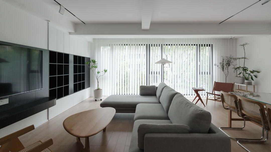 看完她家，深刻明白越是简单的装修越能打动人，不仅好看还好收拾