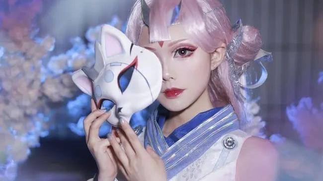 |cos：王者荣耀貂蝉 猫影幻舞cos正片
