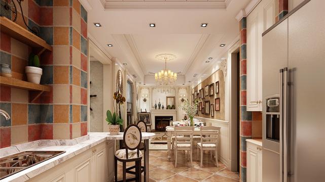 115平美式二居室轻巧经典，尽情享受田园美式风情