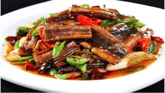 酱油|生炒鳝丝是美味斋的一道代表性名菜，它色译红亮，鲜香滑嫩