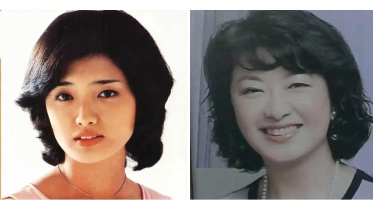 卷发 山口百惠胖了后烫卷发真俏丽，中老年胖妈妈照着做发型，减龄显瘦