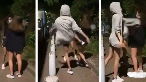 新兴火山 14岁少女当街跪地被殴打，被同龄女子掌掴30余次，脚踢逾10下