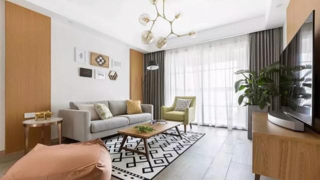 晒晒我家118㎡北欧风家装，装修+通风耗时1年，总花费18万