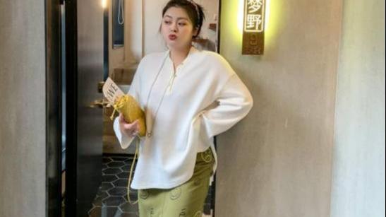 体重难减别担心,学会穿搭来帮你,穿衣显瘦的三个技巧值得学习