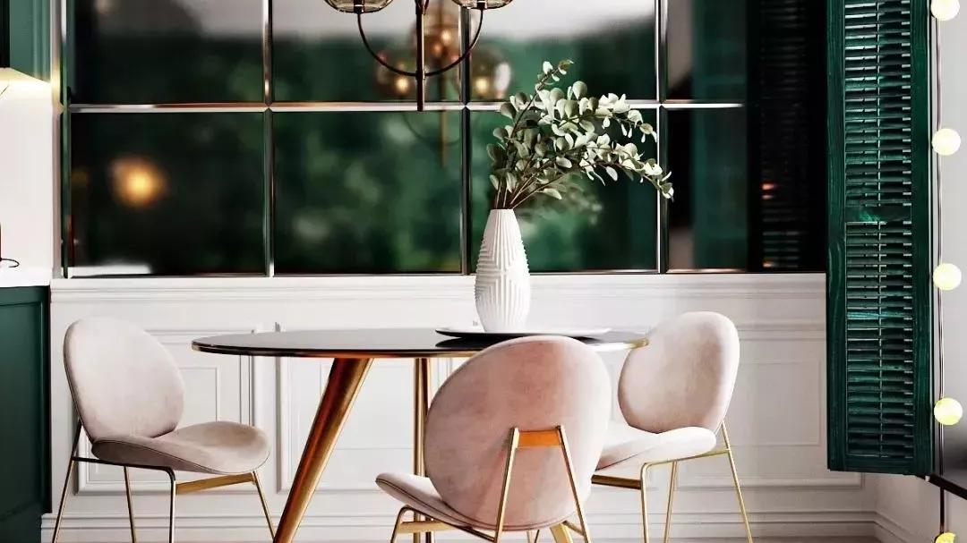 餐厅面积小不要紧，这样装一样实用又美观！