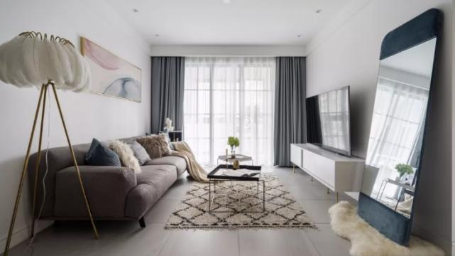 86平北欧风二居室，黄色作为点睛之笔堪比时尚博主的家