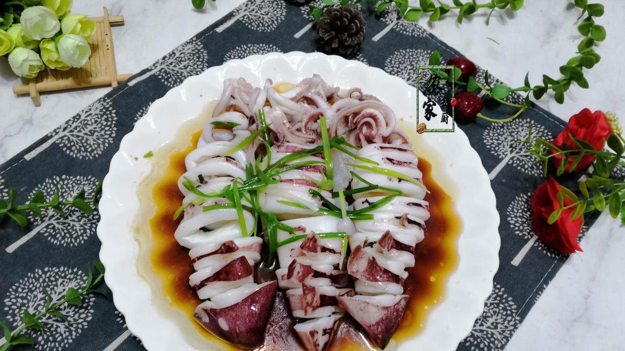 鱿鱼|海里是这条“鱼”，柔若无骨，简单一捞就好，富含蛋白质营养好吃