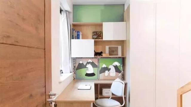 书桌一体柜组合案例，巧妙把小户型省出10㎡