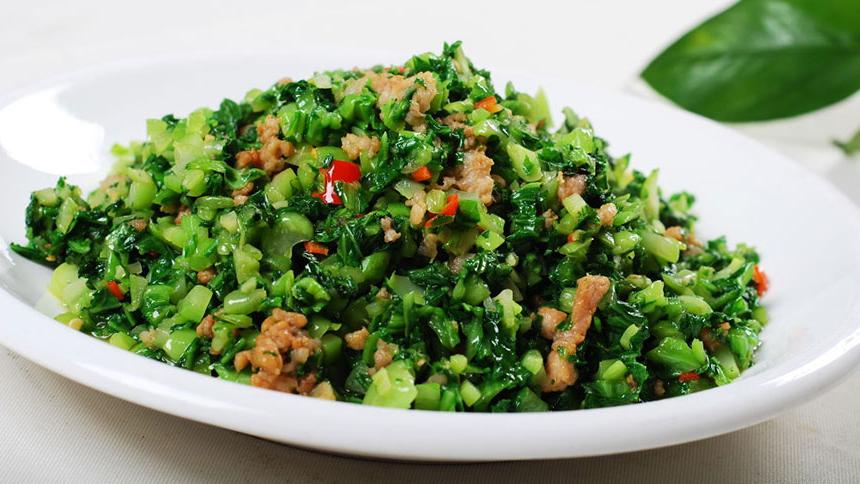 雪里蕻|腌雪里蕻，要想翠绿好吃不变黄，牢记“1放1窍门”，我每年都做