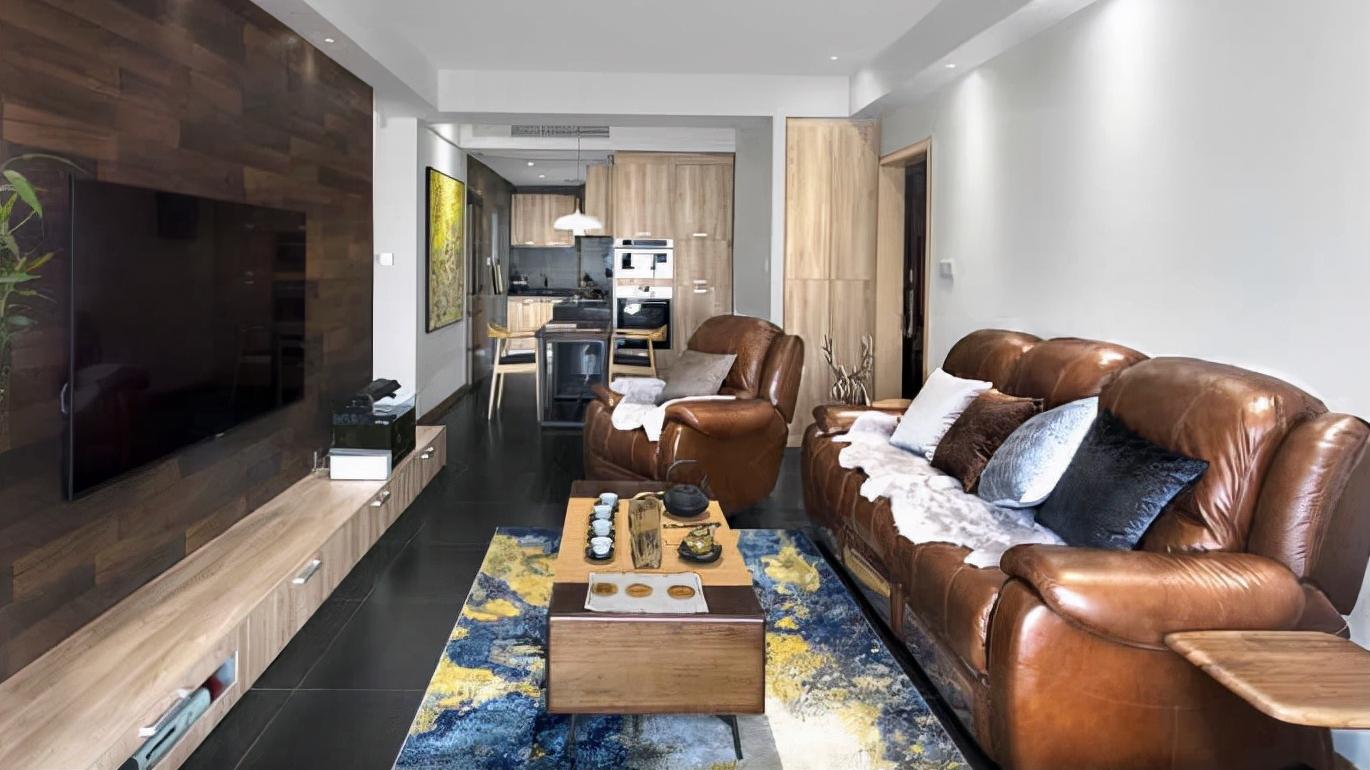 小面积三居室的逆袭，将自然与家合二为一，舒适又惬意