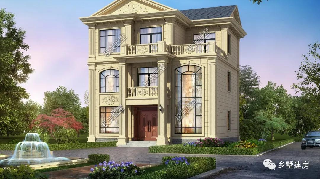 农村盖房首选的欧式别墅，美观大气，快收藏