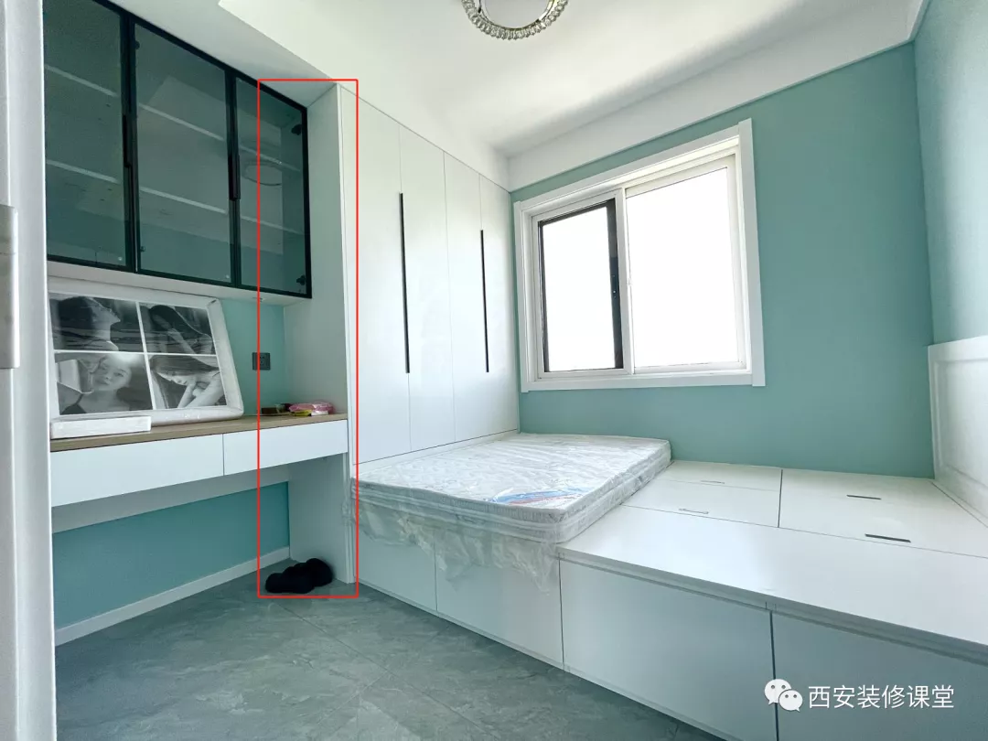 定制榻榻米，衣柜侧面太难看